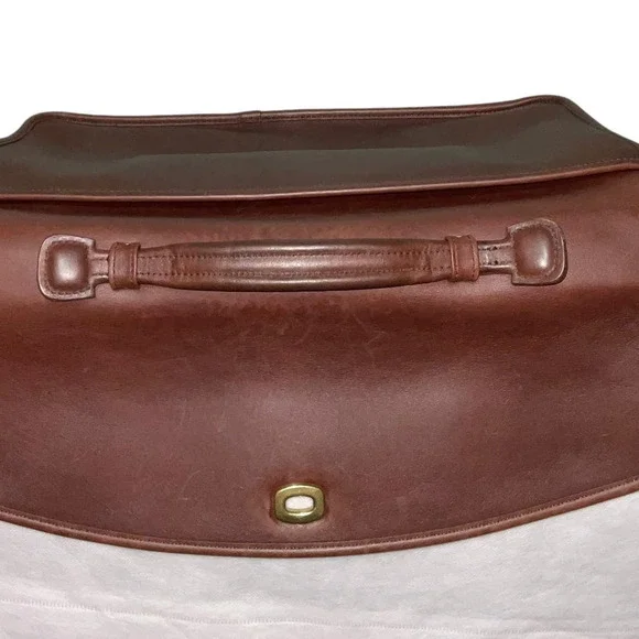 Vintage Coach Lexington Briefcase 5265 Glove-tanned Leather Messenger Laptop Bag - Picture 12 of 16